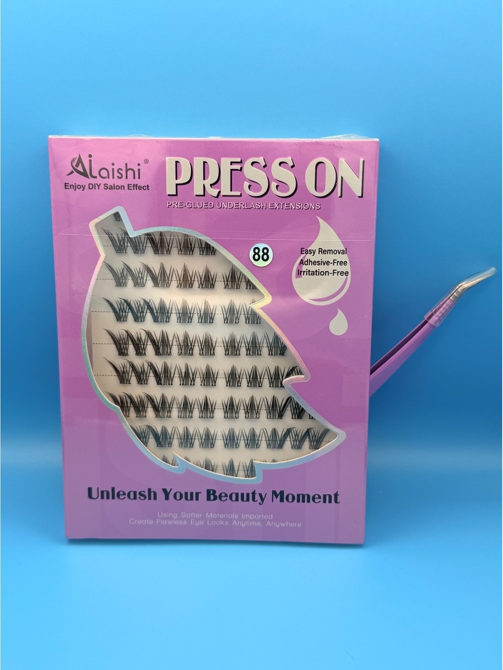 Lash Clusters Alaishi Press On - Easy Removal, Irritation-Free Eyelash Extension